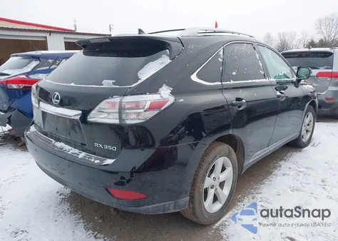 2010 Lexus Rx 350 from USA, damaged, VIN 2T2BK1BA0AC012523